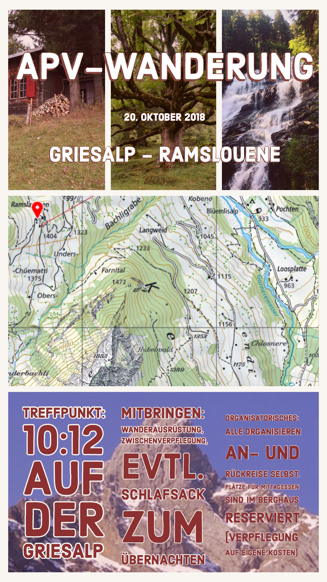 APV-Wanderung Detail