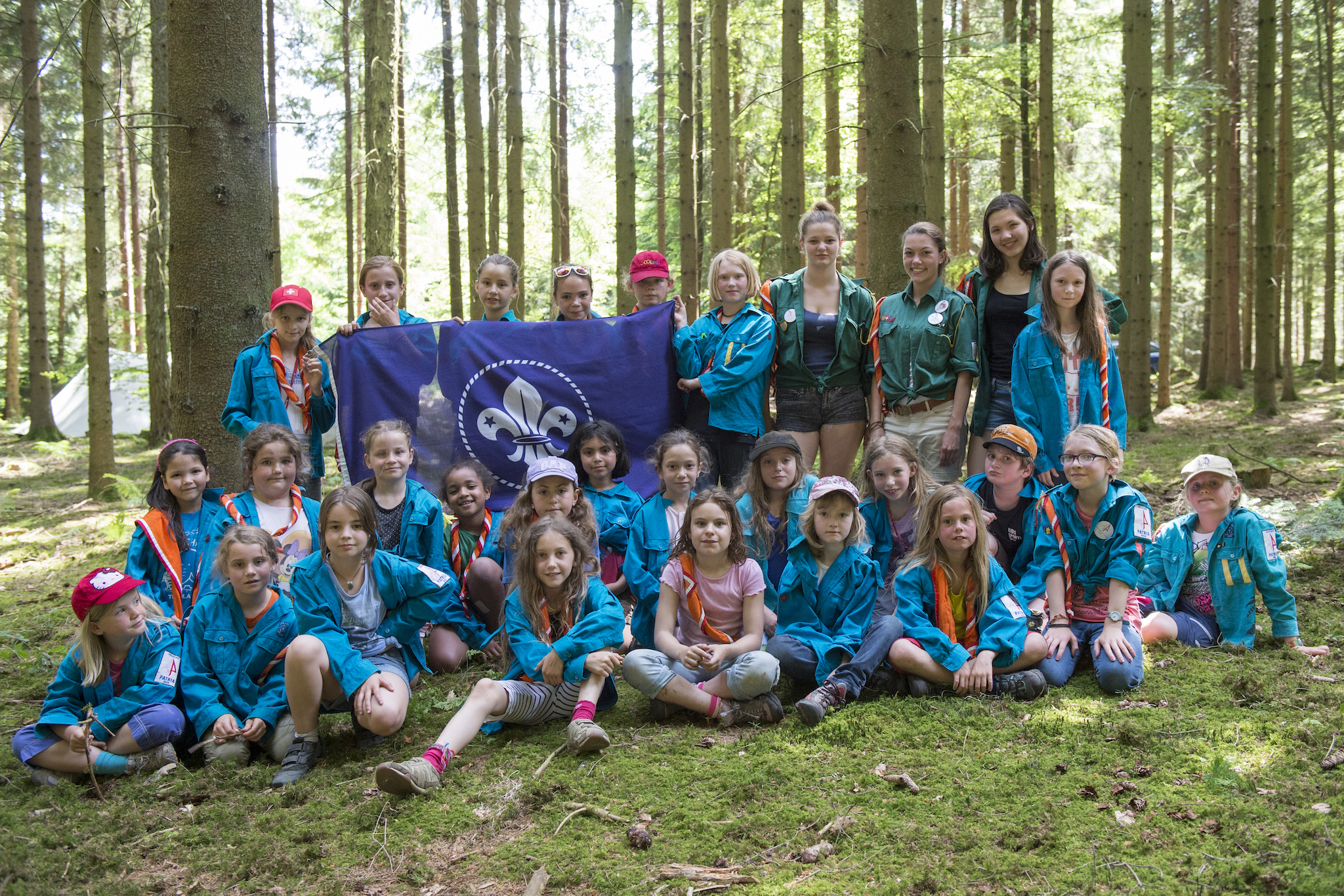 SCHWEIZ DENTENBERG PFINGSTLAGER PFILA PFADI PFADFINDER